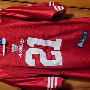Reebok 49ers Jersey #21 Frank Gore